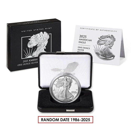 1 oz Proof Silver American Eagle (Random Date 1986-2025)